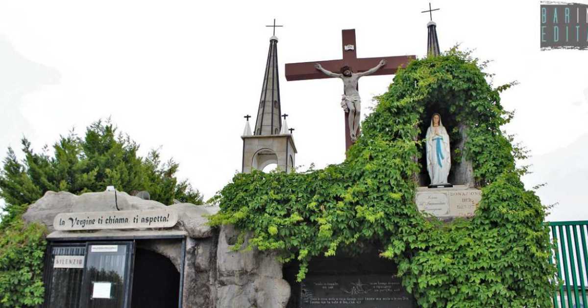 Caverne, guglie e silenzio: a Noicattaro c'� una Grotta della Madonna di Lourdes